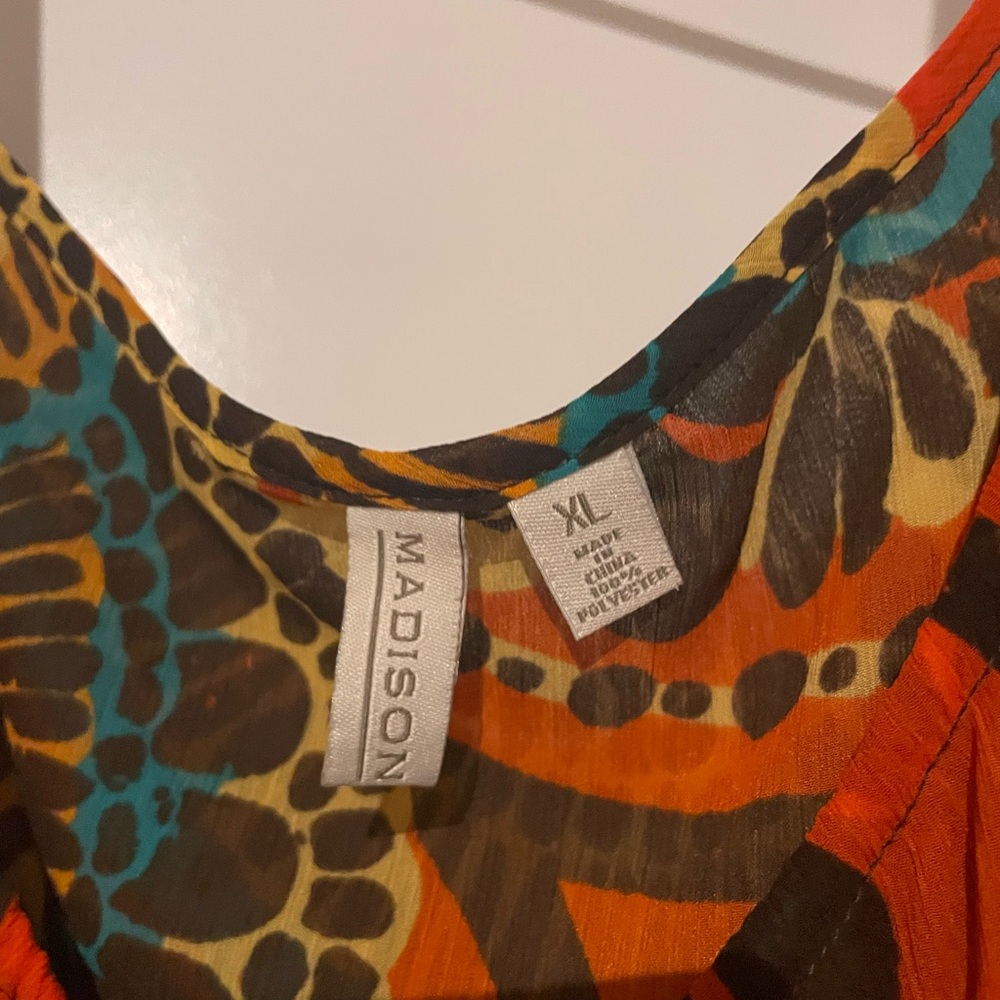 Madison Multicolor Patterned Dress - Picture 7 of 7